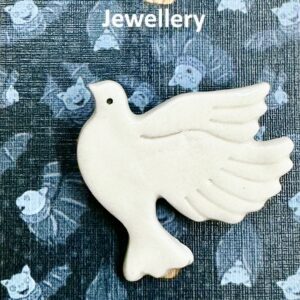 Dove Brooch or Magnet